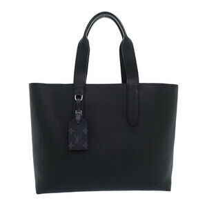 Louis Vuitton Cabas Voyage NV Noir Black Tote Taurillon Shoulder Bag Black